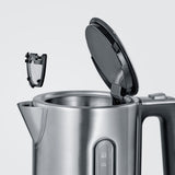 Severin wk3418 elkedel 1,7l 3000w rustfrit stål sort