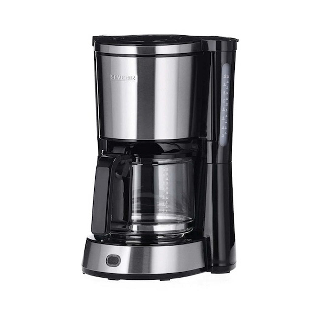 Severin ka4823 kaffemaskine sort rustfrit stål