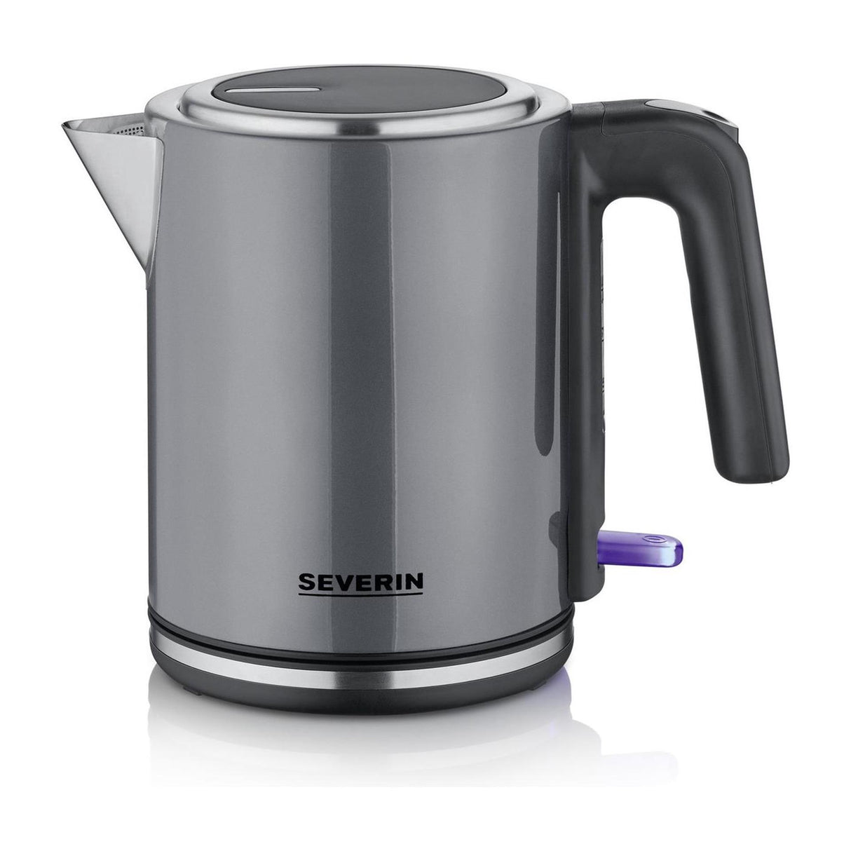 Severin elkedel rustfrit stål grå 1l 2400w