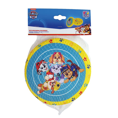 Paw patrulje svamp frisbee 19 cm gul blå