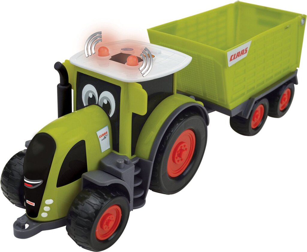 Happy people traktor claas axion 870 junior 30 cm lime 2-delt