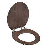 Schütete Schüte toiletstol Soft-Close Dark Wood MDF