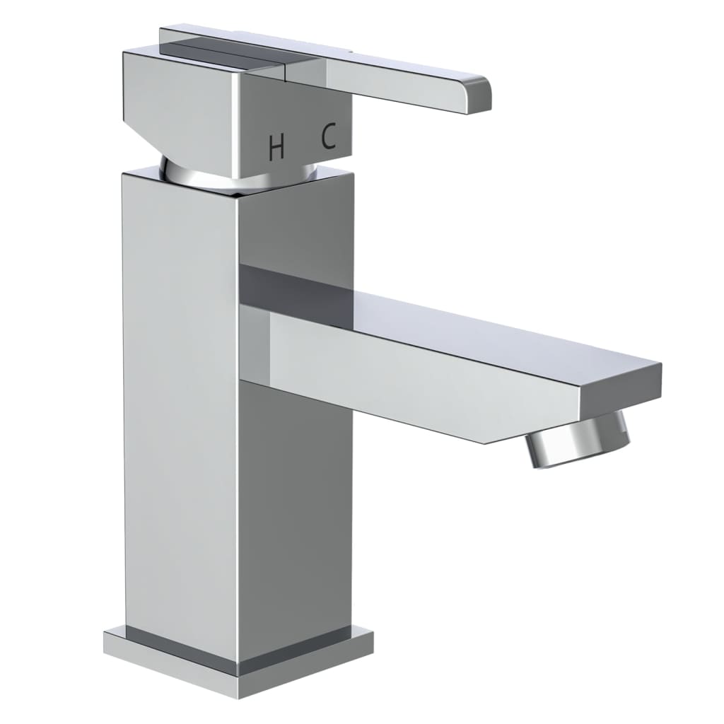 Schütete SchüteTe Washbasin Mixer Frog Chrome -farvet