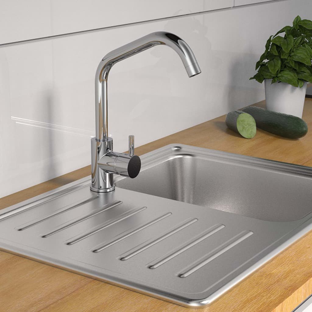 Schüte Schütete One -Button Mixer med en høj tud Casalla Chrome -farvet