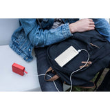 Enzo Varta powerbank 10.000ma sølv + LED indikation USB og USB-C - 3509010