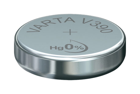 Varta v390 knapcelle batteri sølv