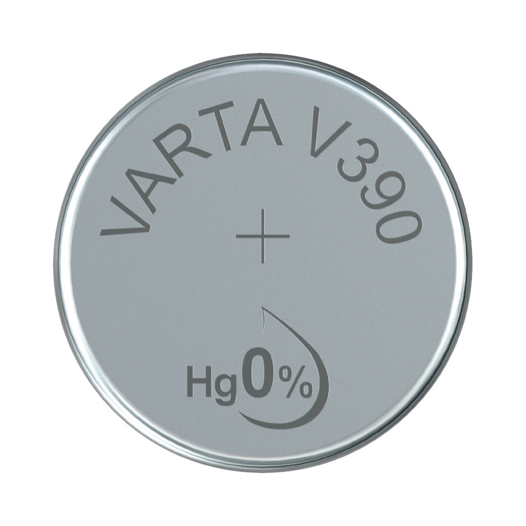 Varta v390 knapcelle batteri sølv