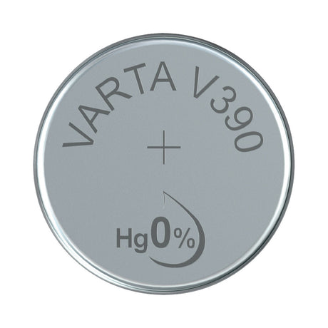 Varta v390 knapcelle batteri sølv