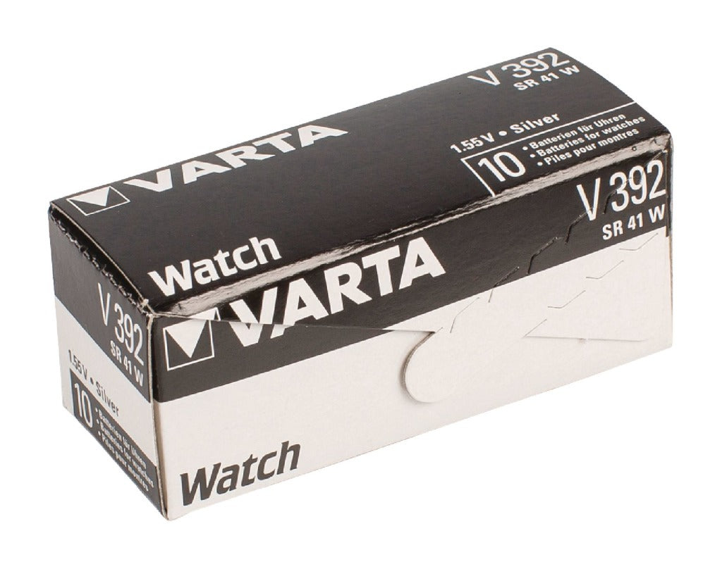 Varta v392 knapcelle batteri sølv