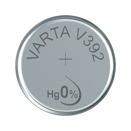 Varta v392 knapcelle batteri sølv