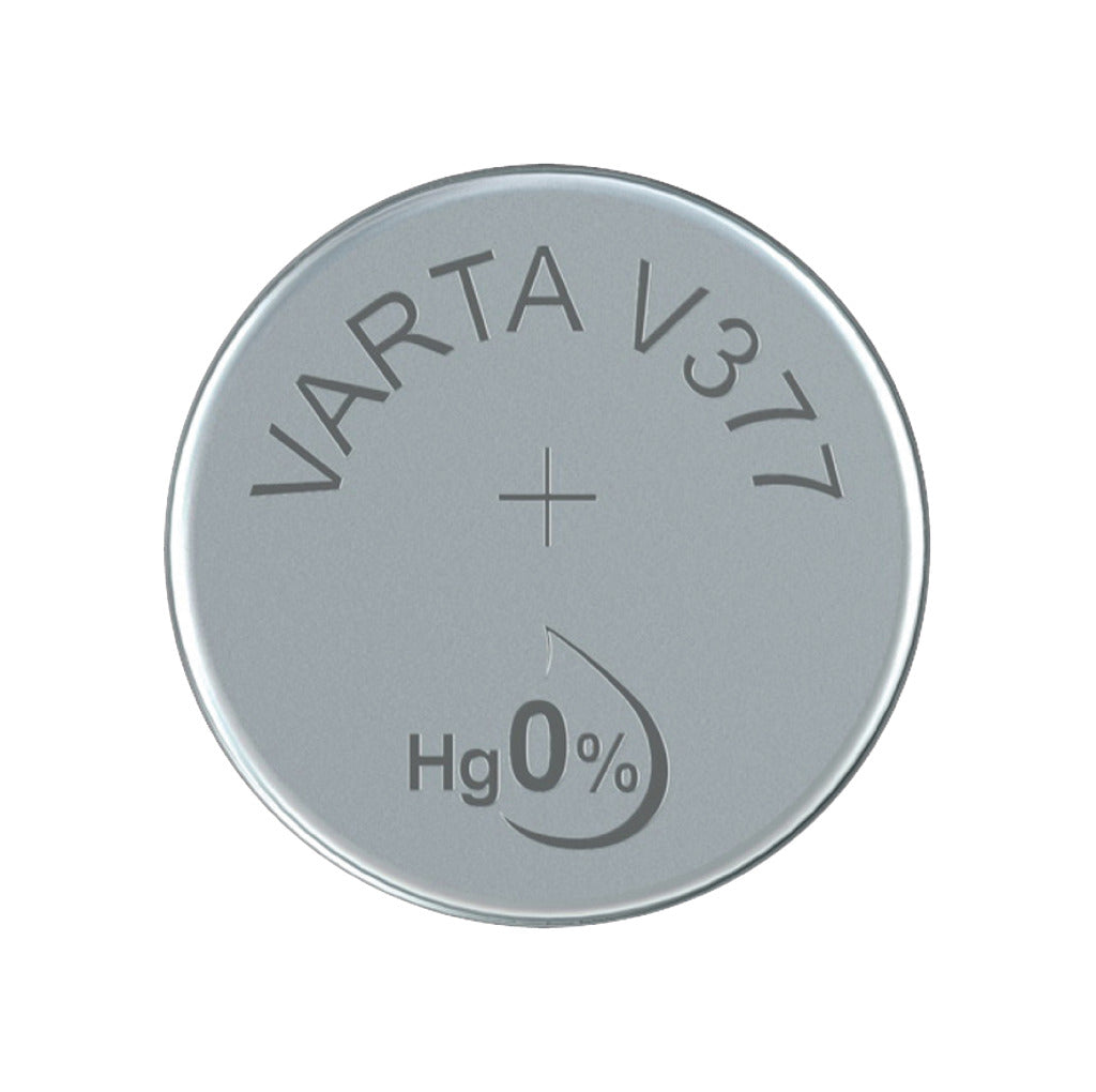 Varta v377 knapcelle batteri sølv