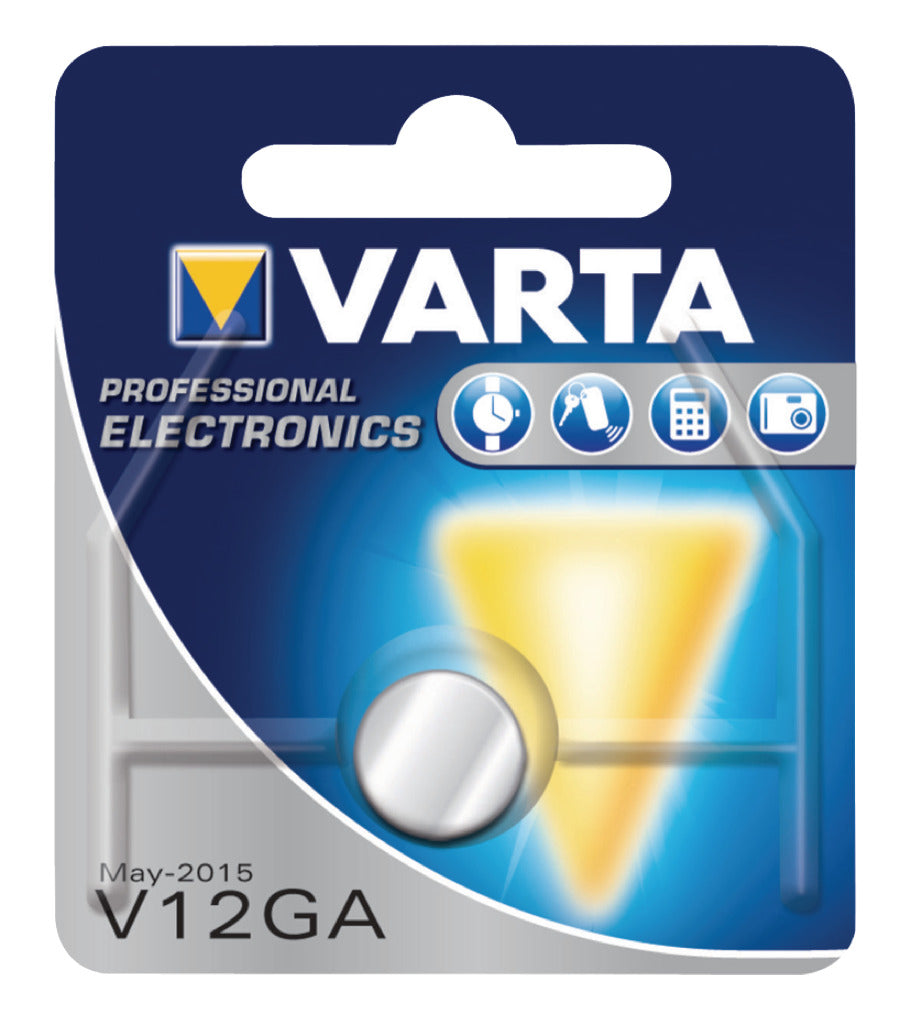 Varta knapcelle batteri tynd v12ga lr43