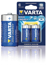 Varta 4914 2b batteri alkalisk c lr14 1,5 v højenergi 10 blærer