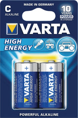 Varta 4914 2b batteri alkalisk c lr14 1,5 v højenergi 10 blærer