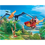 Playmobil 9430 opdagelsesrejsende helikopter med pteranodon