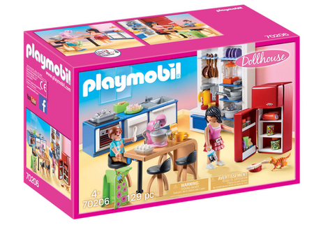 Playmobil dukkehus køkken - 70206