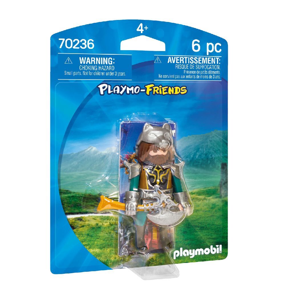 Playmobil 70236 playmo-friends wolf warrior