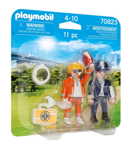 Playmobil duopack akutlæge og politikvinde - 70823
