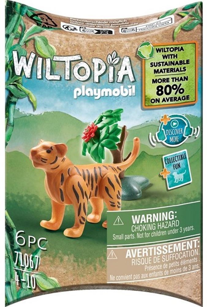 Playmobil wiltopia baby tiger. 7x12 cm