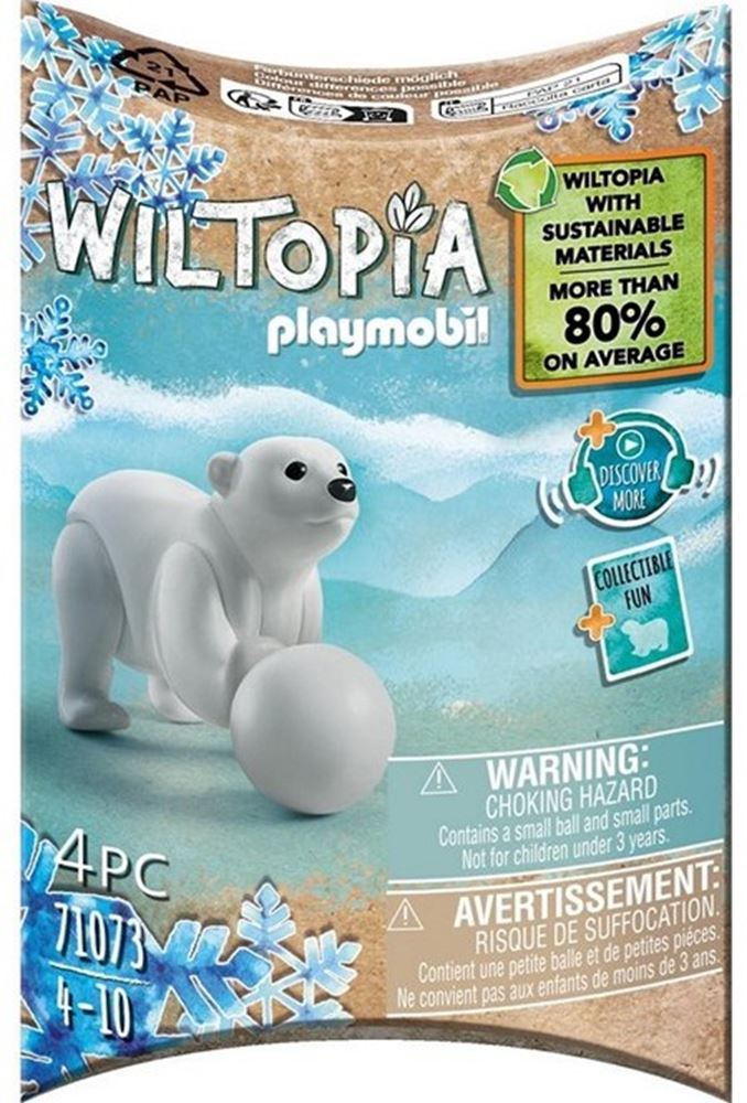 Playmobil wiltopia baby isbjørn - 71073