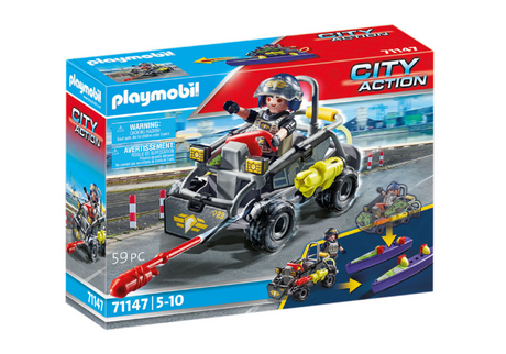 Playmobil city action se multi-terræn køretøj - 71147