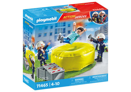 Playmobil Action Heroes Brandmænd med luftpuder 71465