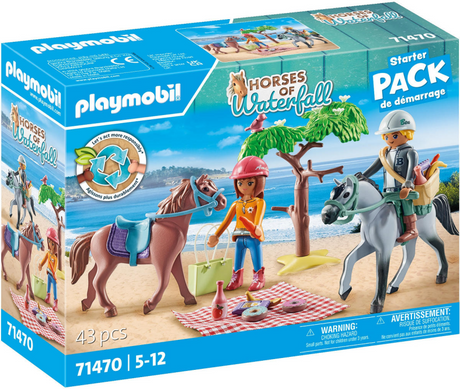 Melia Playmobil 71470 Starter pakker ridning til stranden