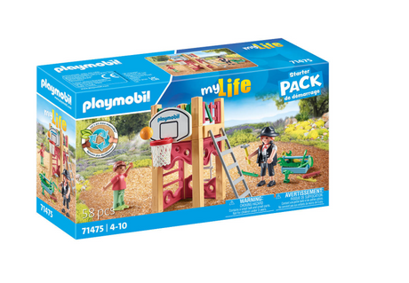 Playmobil startpakke tømrer på vej til job - 71475