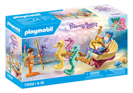 Playmobil Princess Mermaid Sea Hearer Carriage