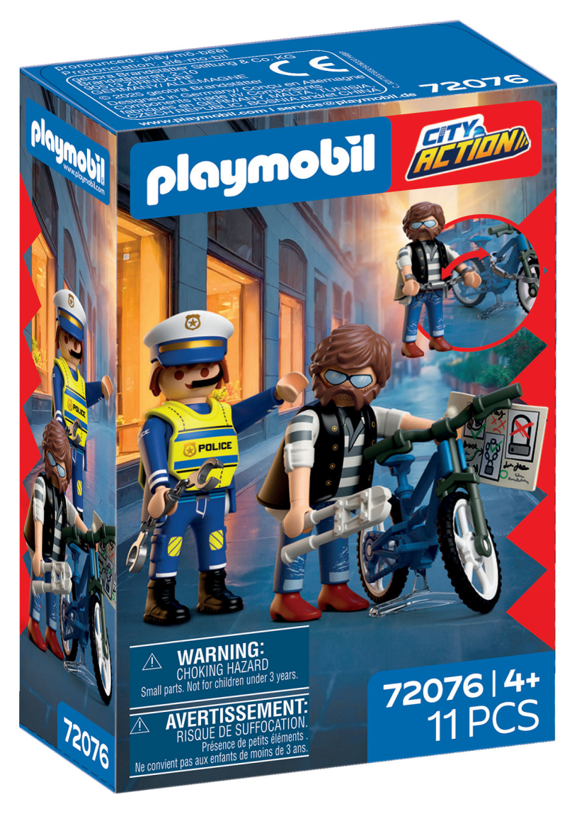 Playmobil 72076 cykeltyveri | 2 stk