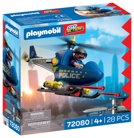 Playmobil city action politihelikopter