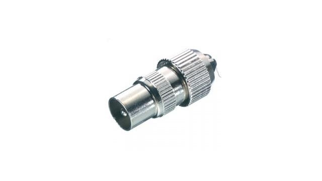 Vivanco 43011 8 45-n koaksial antennestik metal