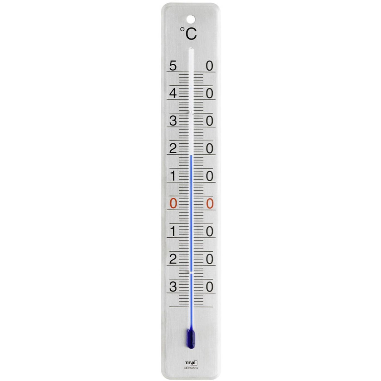 Tfa dostmann tfa indendørs udendørs termometer rustfrit stål 28cm