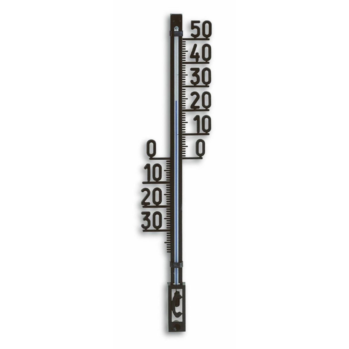 Tfa dostmann vægtermometer plast sort 27,5cm