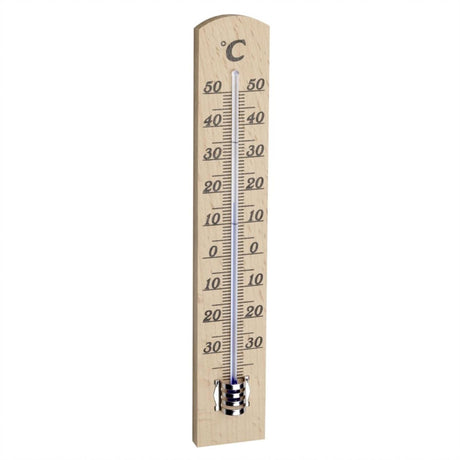 Tfa dostmann rumtermometer bøg 18cm