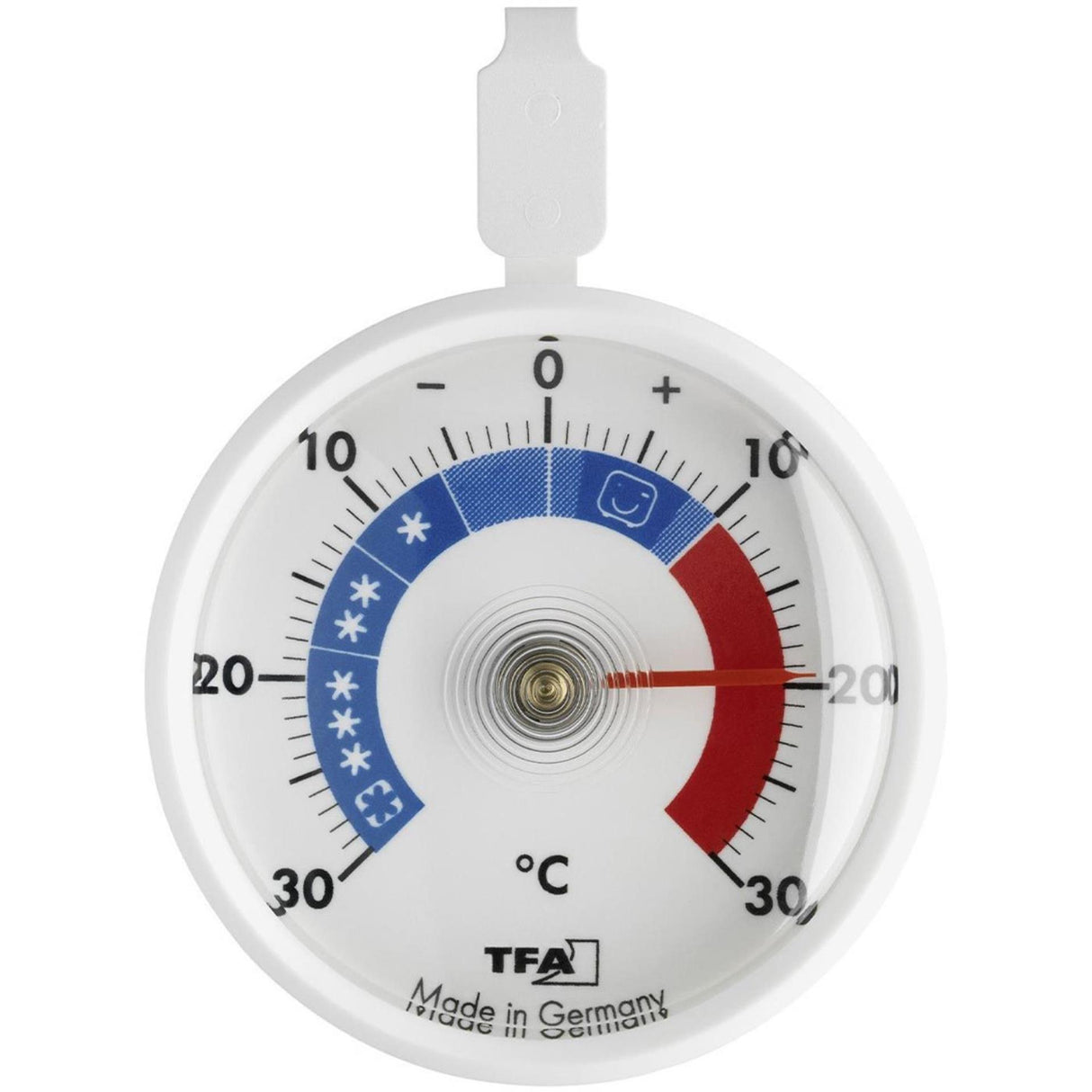 Tfa dostmann køleskab fryser termometer hvid ã˜7,2cm