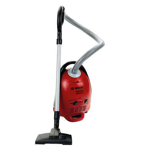 Klein toys bosch støvsuger - 19x25x74 cm - inkl. realistiske suge- og lydeffekter - rød