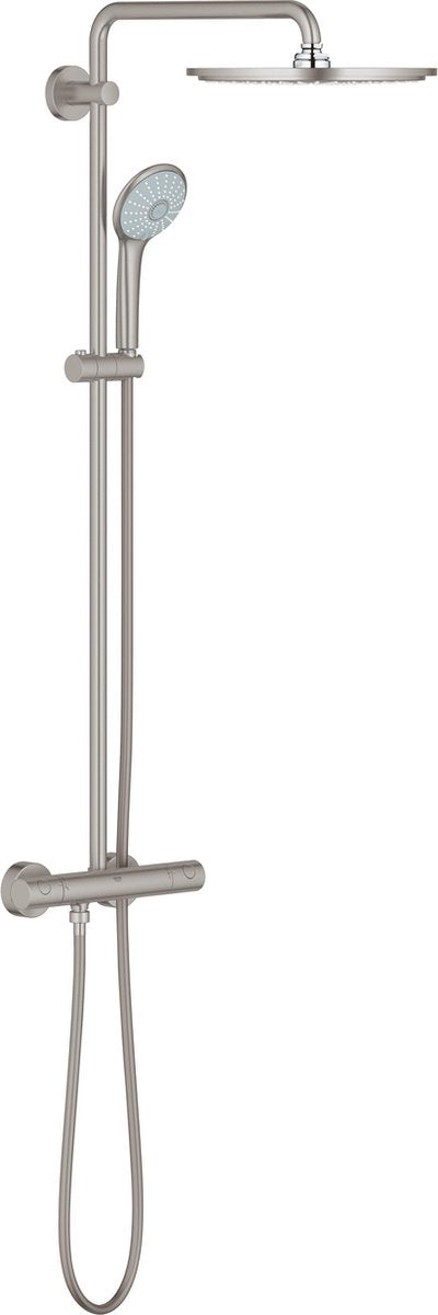 Grohe euphoria xxl 310 regnbruser - ø 31 cm - inklusive termostathane - superstål (rustfrit stål look)
