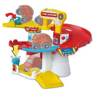 Clementoni baby brandstation med bil