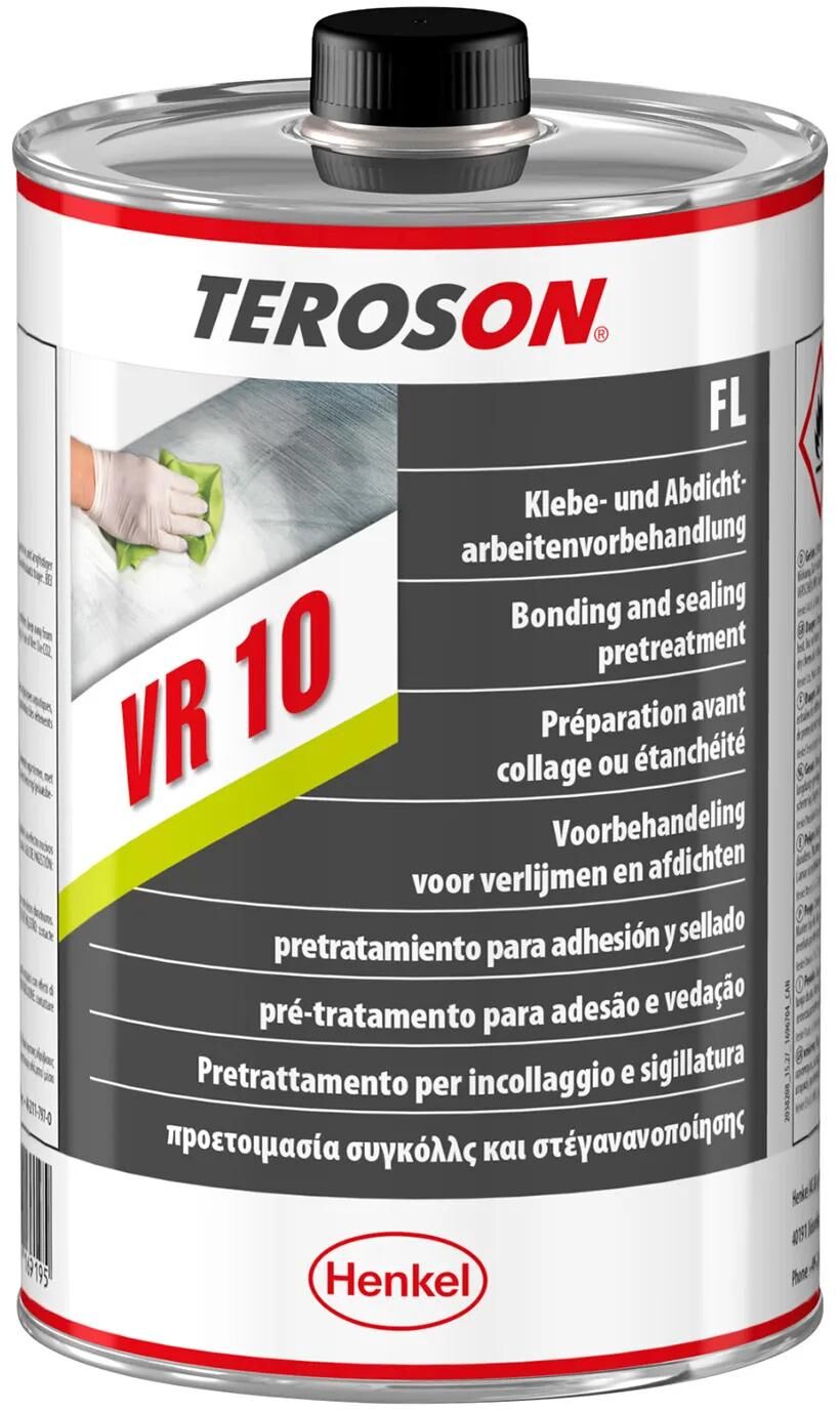 Teroson entferner vr10 ( fl) rensemiddel reducer vr10 dosis 1 ltr. e