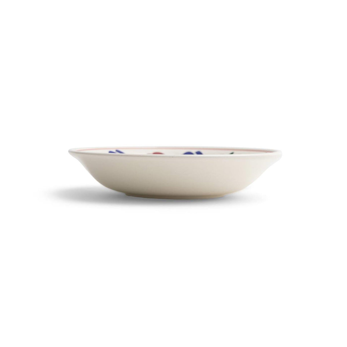 Boerenbont skål diamantæske med 6 stykker, diameter 13cm, 23cl lertøj