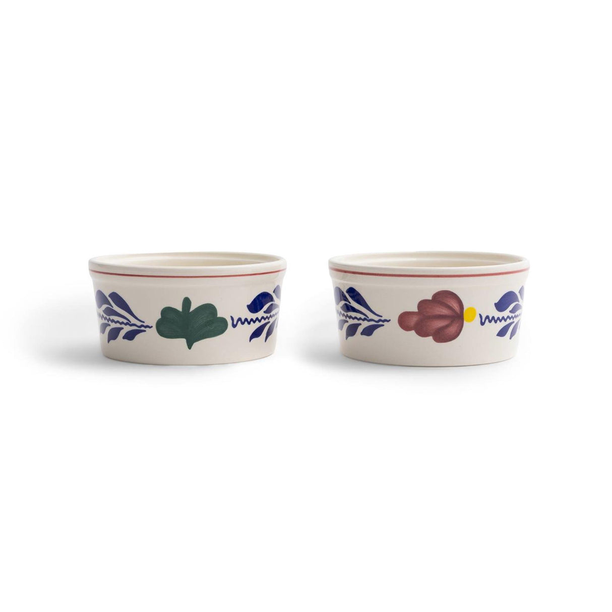 Boerenbont ramekin pakke med 2 stykker, diameter 9,5 cm, 20cl lertøj