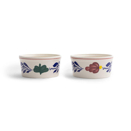 Boerenbont ramekin 9,5 cm sæt med 2 skåle