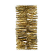 Decoris juletræsguirlande tinsel glans 7,5cm x 270cm guld