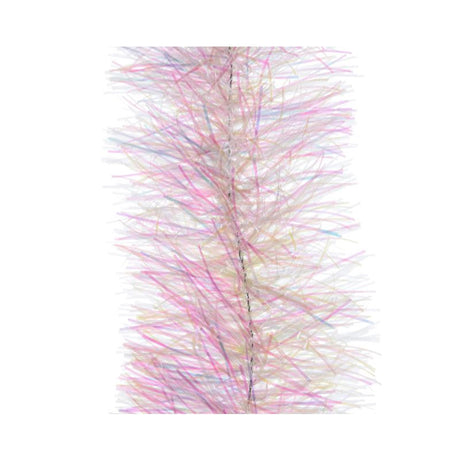 Decoris juletræsguirlande tinsel 7x270cm iriserende