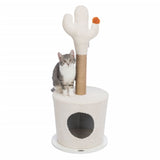 Trixie Trixie Cat Scratching Post med kaktus 36x84 cm creme -farvet