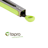 Tepro 8344 grilltang i rustfrit stål grøn