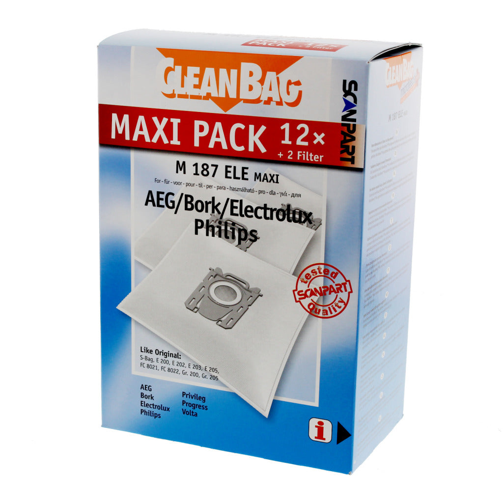 Scanpart microfleece+ støvpose phi ele universal maxi