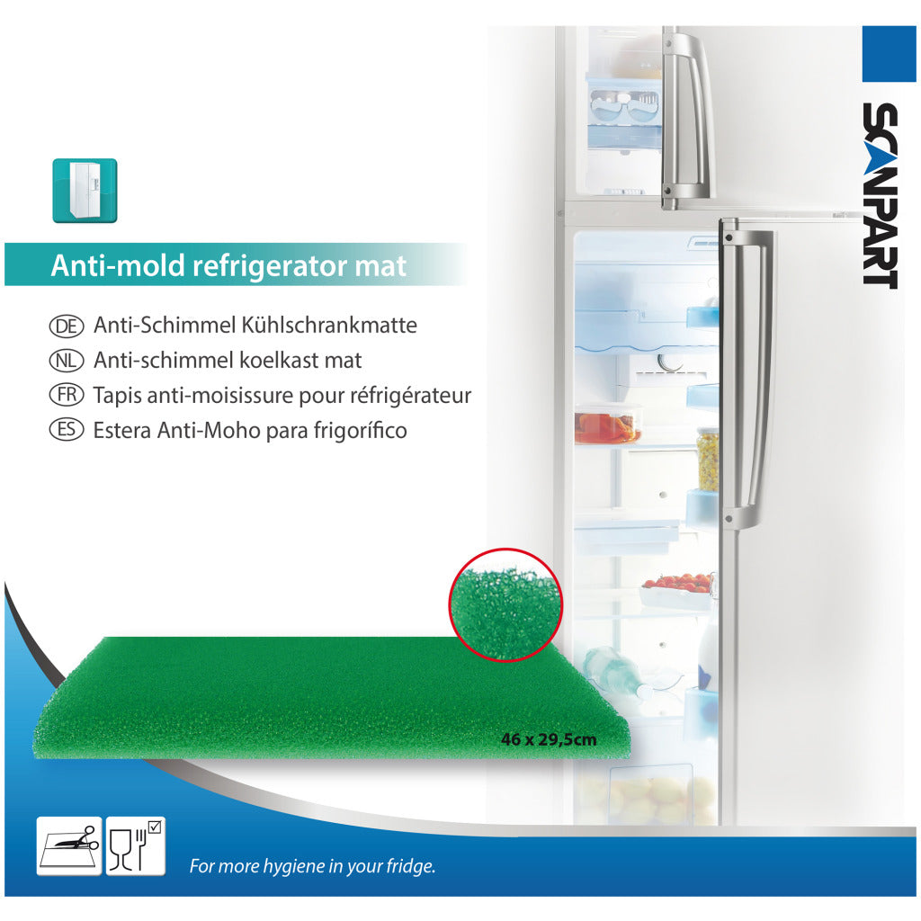 Scanpart anti-svampemåtte 46x29,5cm