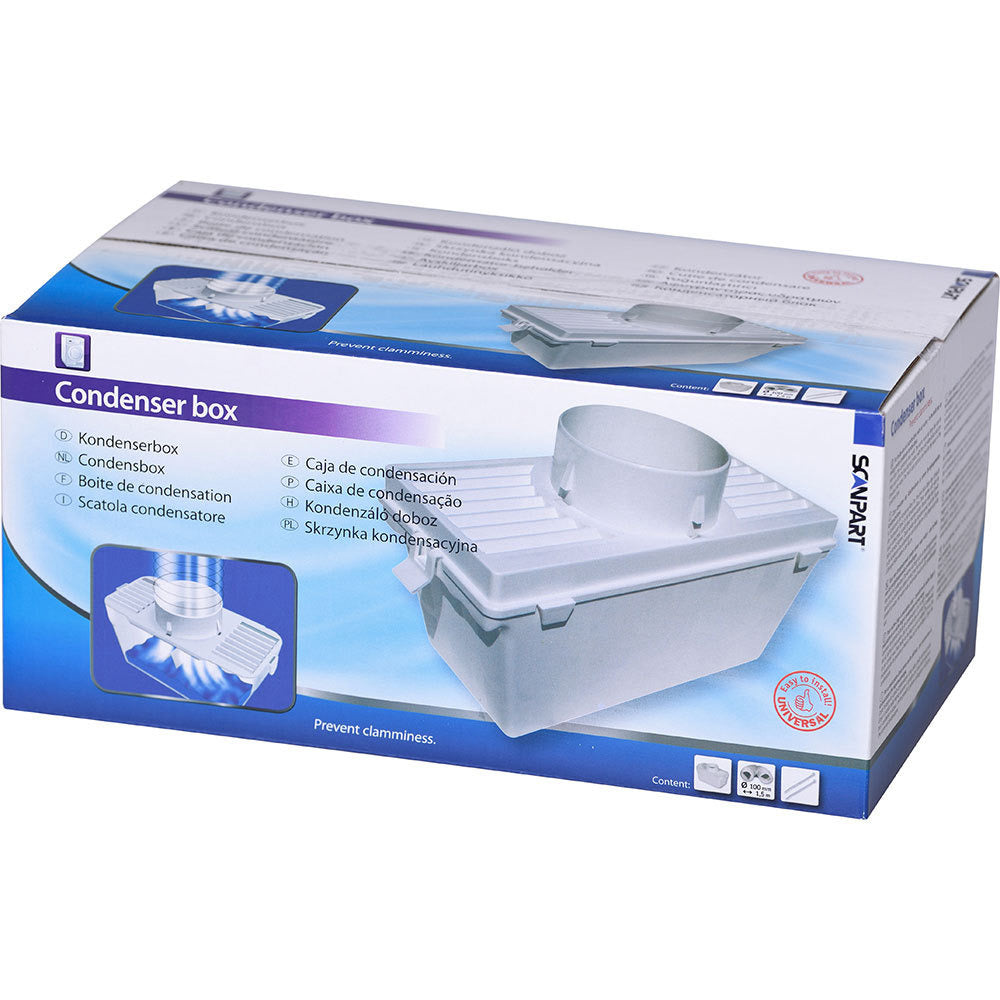 Scanpart kondensboks cpl 2 klemme og 1,5m